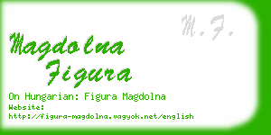 magdolna figura business card